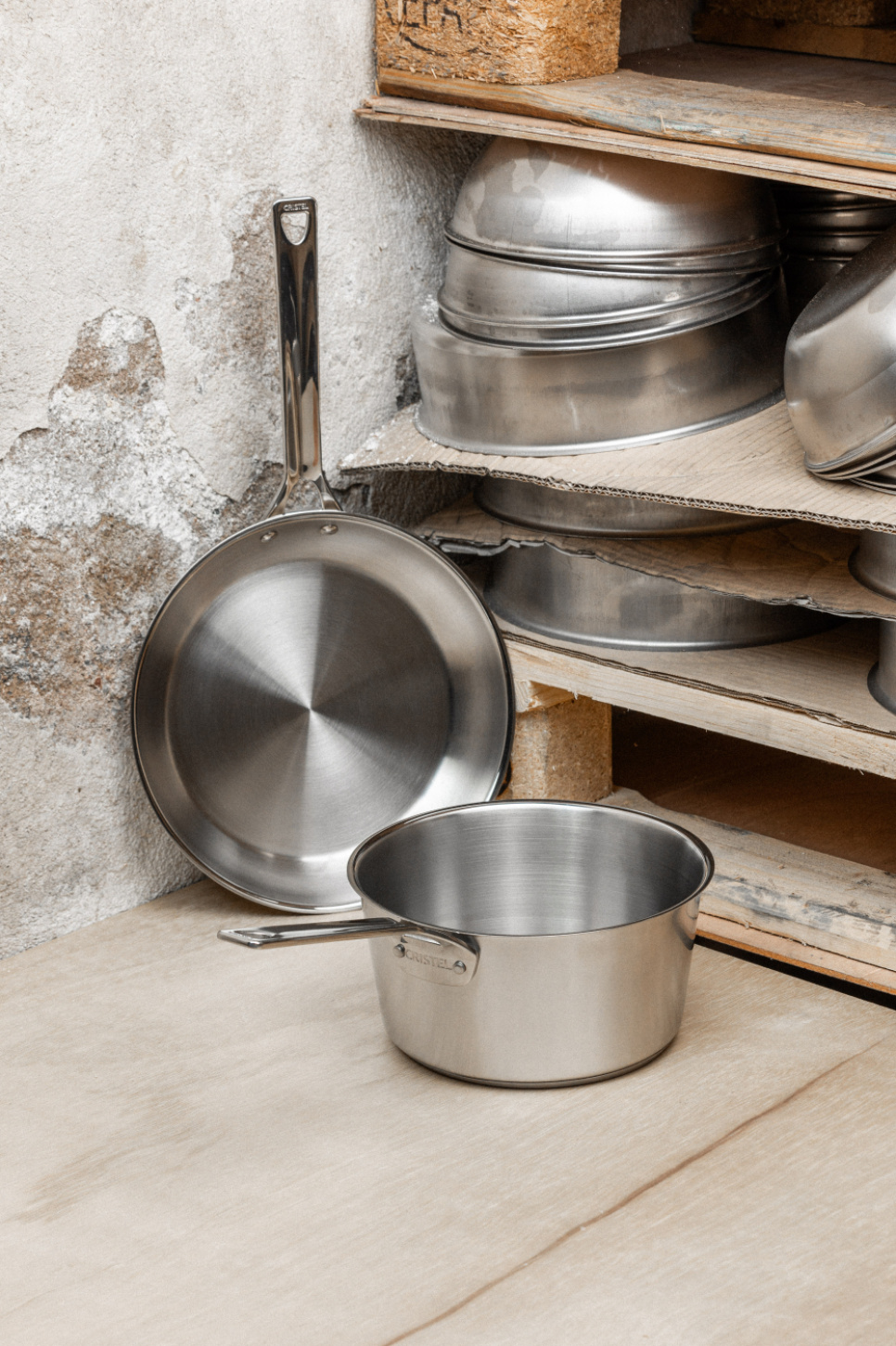 Ruostumattomasta teräksestä valmistettu kattila, 1826 - Cristel