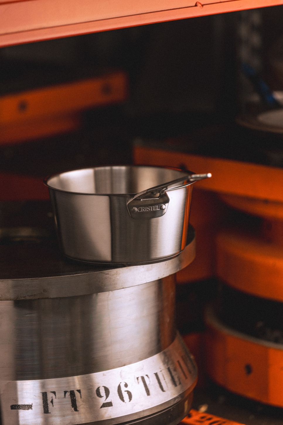 Ruostumattomasta teräksestä valmistettu kattila, 1826 - Cristel