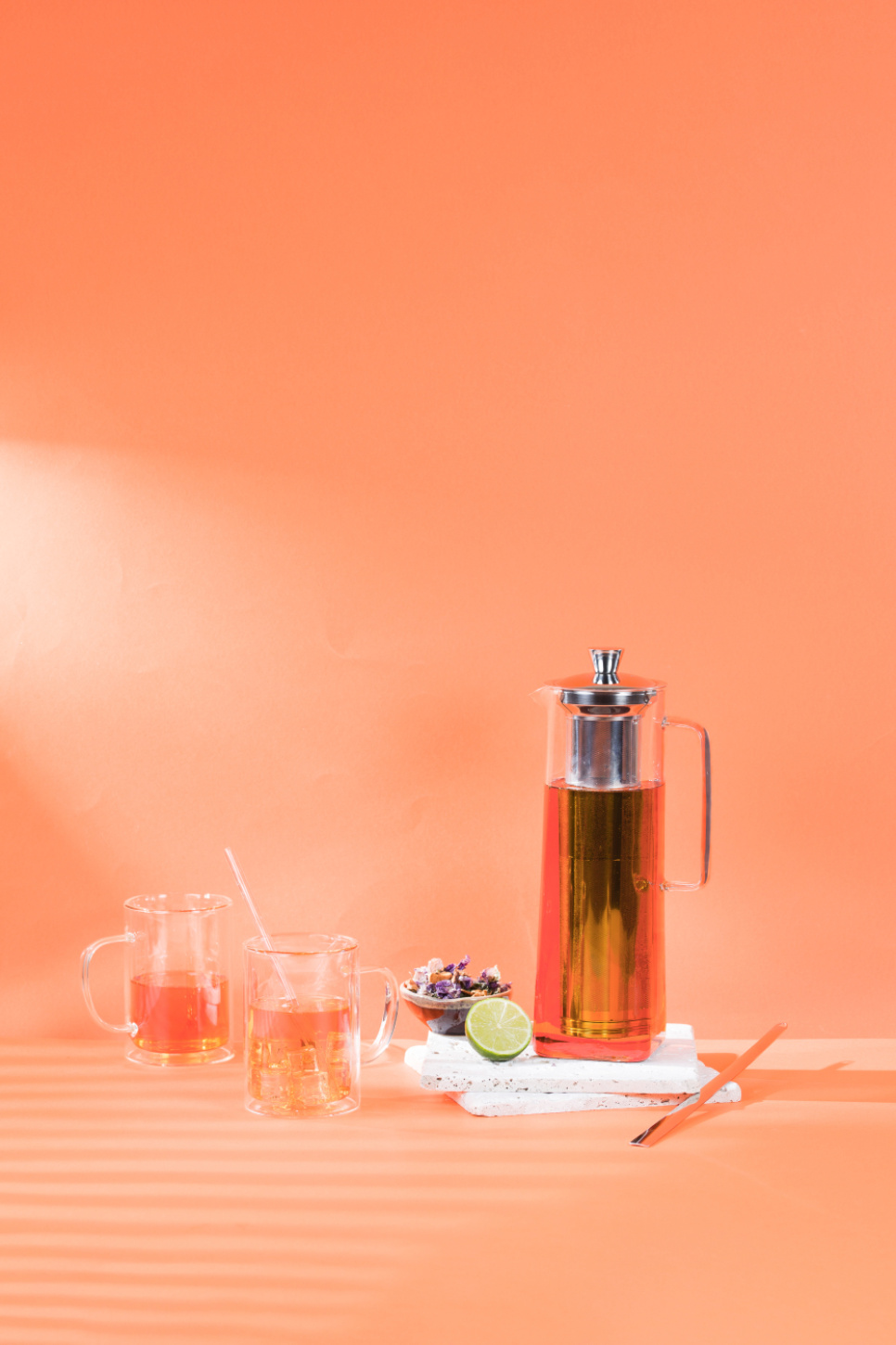 Lasinen teekannu, Long Island, 1,5 litraa - Cristel