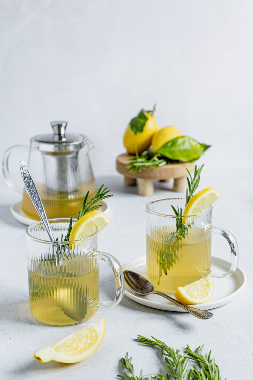 Teekannun ja kahden lasimukin setti, Darjeeling - Cristel Teekannun ja kahden lasimukin setti, Darjeeling - Cristel