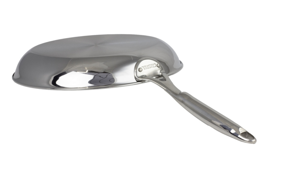 Ruostumattomasta teräksestä valmistettu paistinpannu Tarkkuusmalli, CastelPro - Cristel Ruostumattomasta teräksestä valmistettu paistinpannu Tarkkuusmalli, CastelPro - Cristel