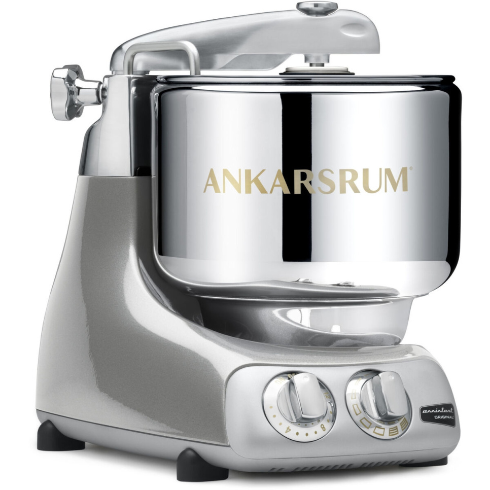 Ankarsrum Assistent Jubilee Silver + Lisävarustepaketti Deluxe