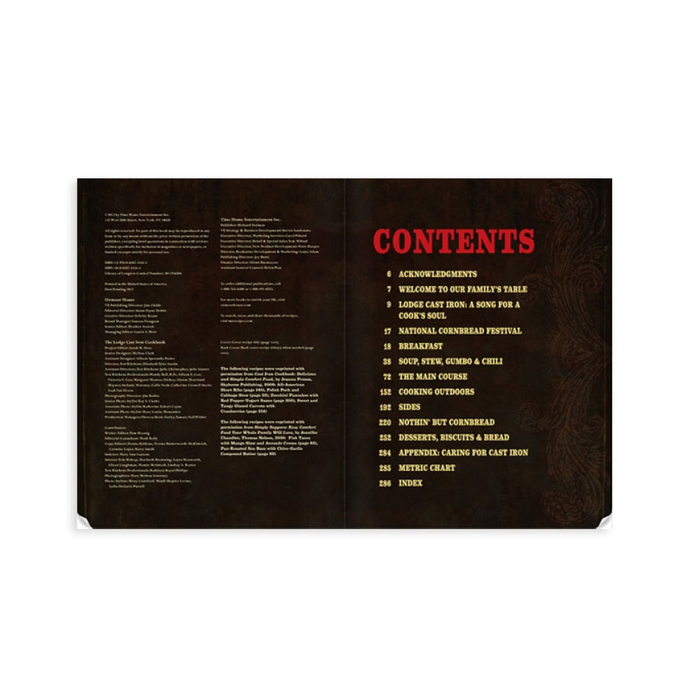 Lodgen valurautainen keittokirja - Lodge