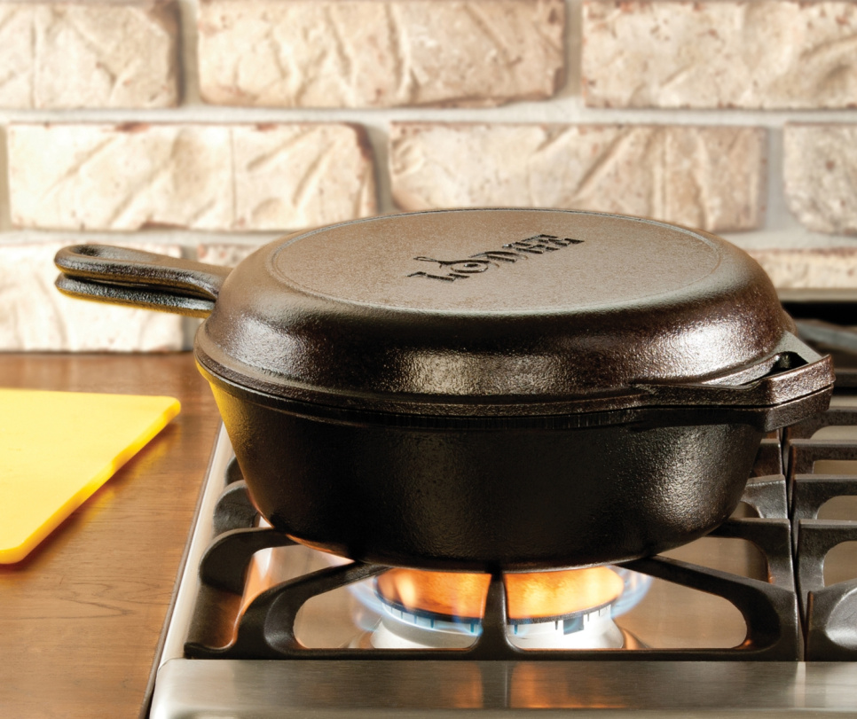 Paistinpannu ja hollantilainen uuni, valurauta - Lodge