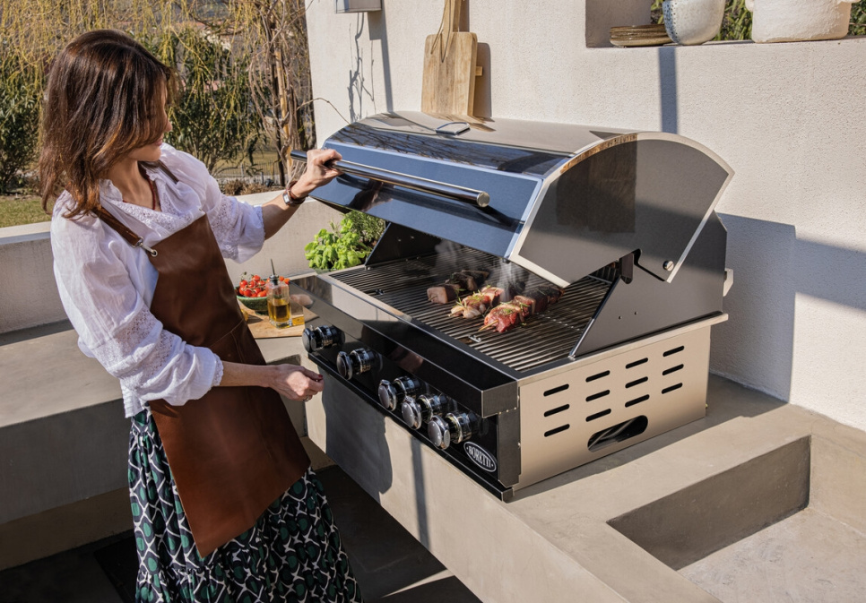 Imperatore Nero BI, kaasugrilli, sisäänrakennettu - Boretti