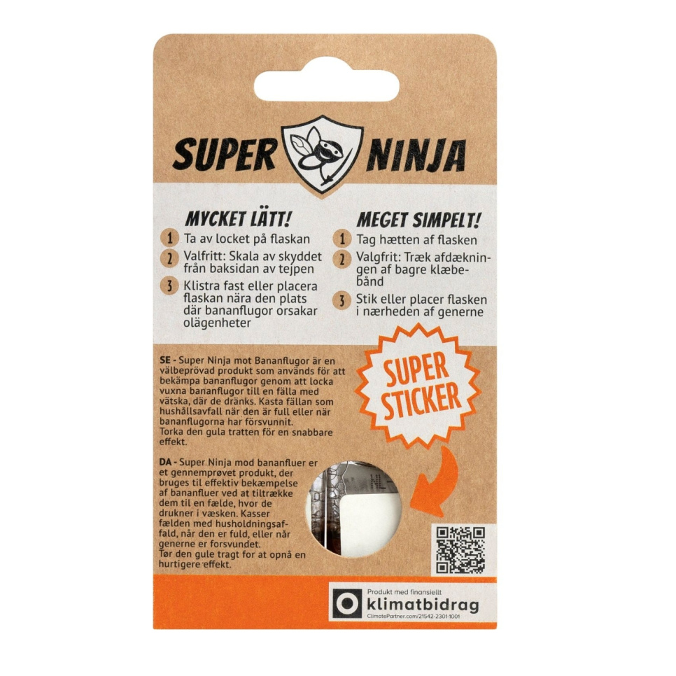 Hedelmäkärpäsloukku - Super Ninja