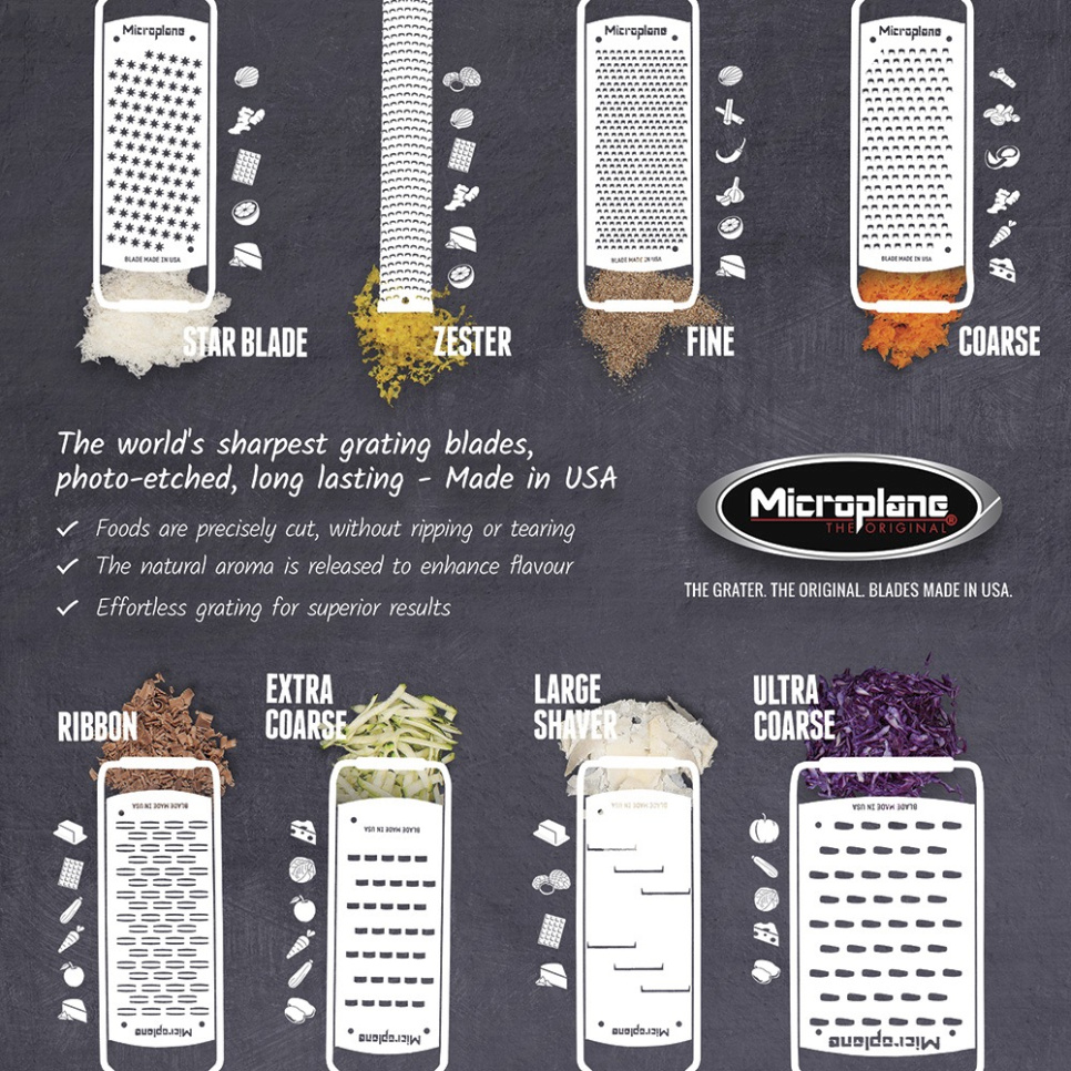 Raastin, Gourmet - Microplane