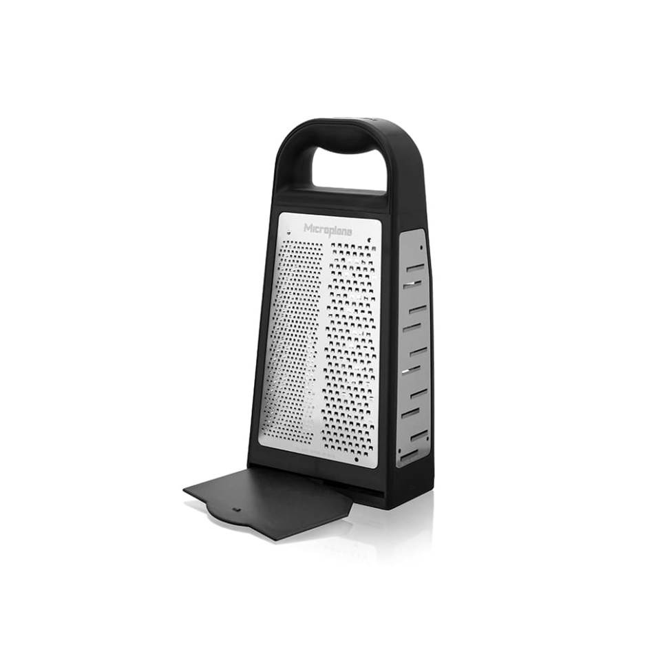 Nelipuoliset laatikkokylkiluut keräilyllä - Microplane