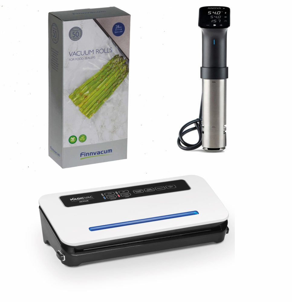 Anova Precision® Cooker Pro – Tyhjiökypsennyssetti ryhmässä Ruoanlaitto / Tyhjiökypsennys / Sirkulaattorit @ KitchenLab (1317-26948)