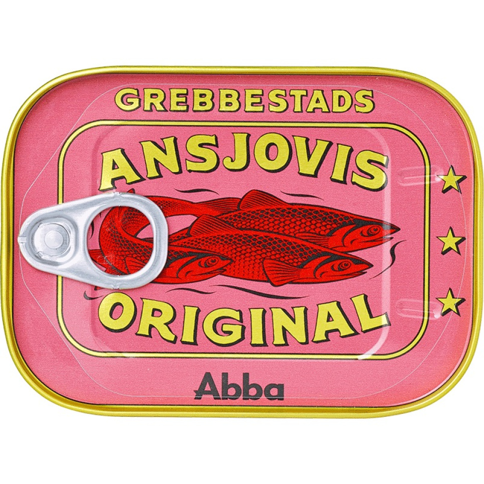 Grebbestads Ansjovis Original, 125 g ryhmässä Ruoanlaitto / Tuontituotteet @ KitchenLab (1317-33406)
