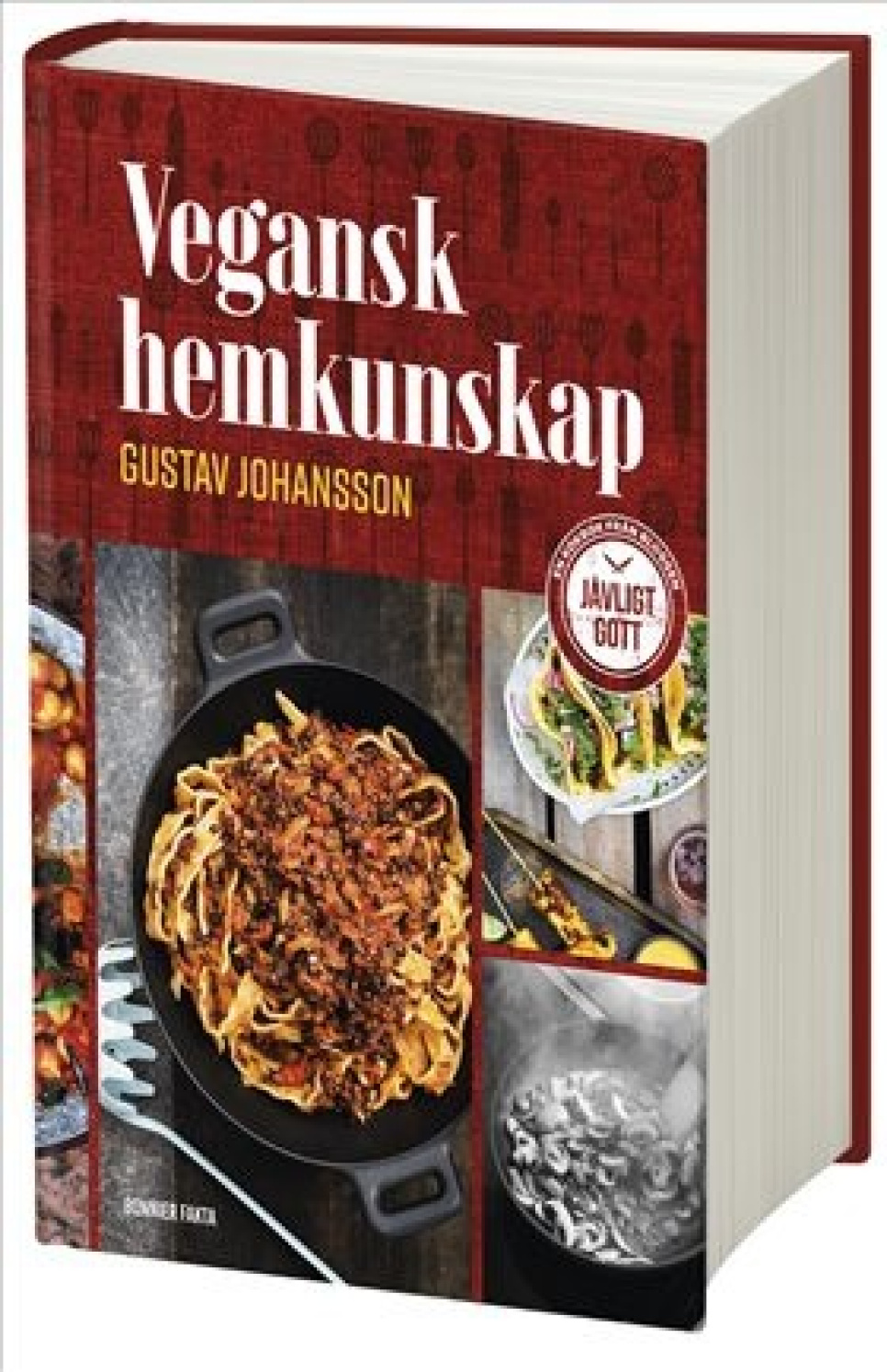 Vegansk hemkunskap av Gustav Johansson ryhmässä Ruoanlaitto / Keittokirjat / Kasvisruoka @ KitchenLab (1355-26327)