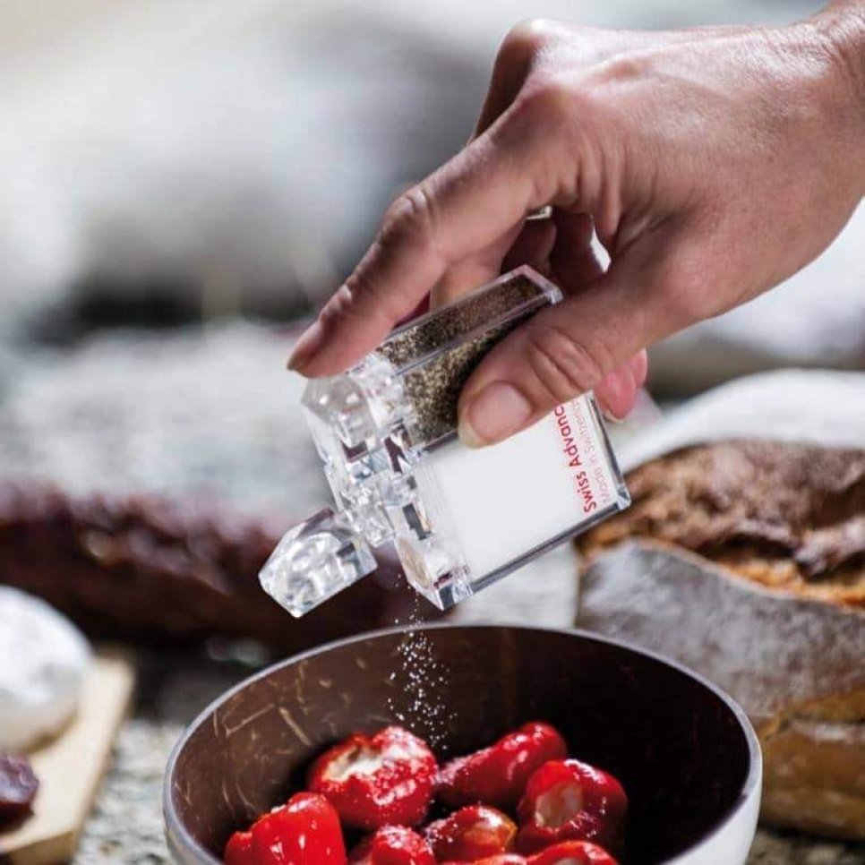 Suola- ja pippurisirotin - Swiss Advance