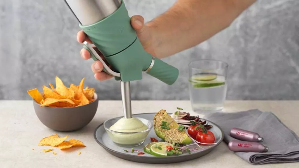 Kermasifoni, Creative Whip Premium, 0,5L, Wave Green - iSi Kermasifoni, Creative Whip Premium, 0,5L, Wave Green - iSi