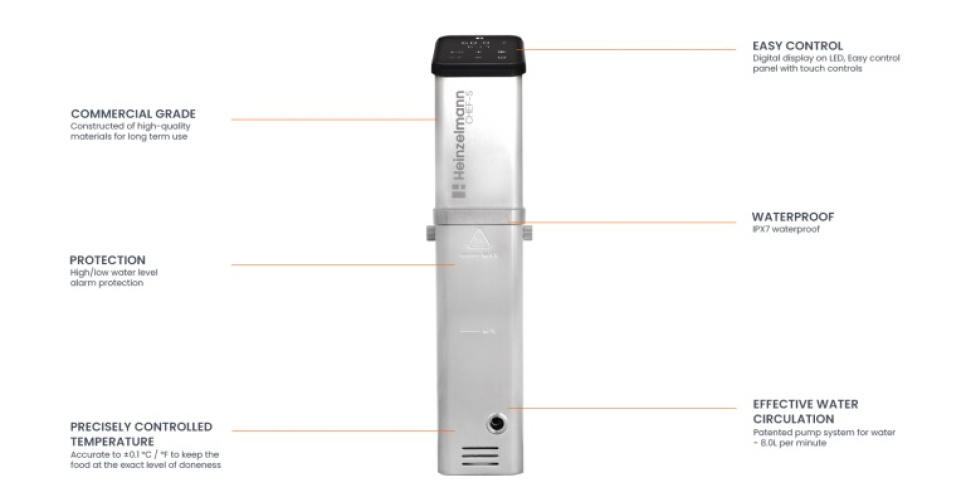 Chef-S, Cirkulator - Heinzelmann Chef-S, Cirkulator - Heinzelmann