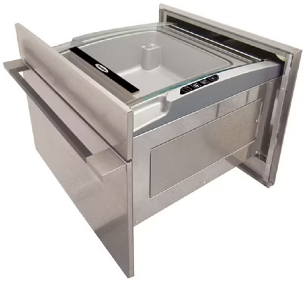 Keittiölaatikkoon sopiva kammiovakuumikone, Orved EVOX 25