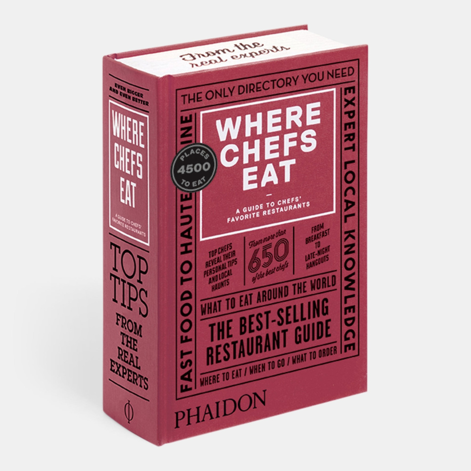 Where Chefs Eat, A Guide to Chefs Favourite Restaurants ryhmässä Ruoanlaitto / Keittokirjat / Ruokakirjallisuus / Oppaat @ KitchenLab (1399-14478)