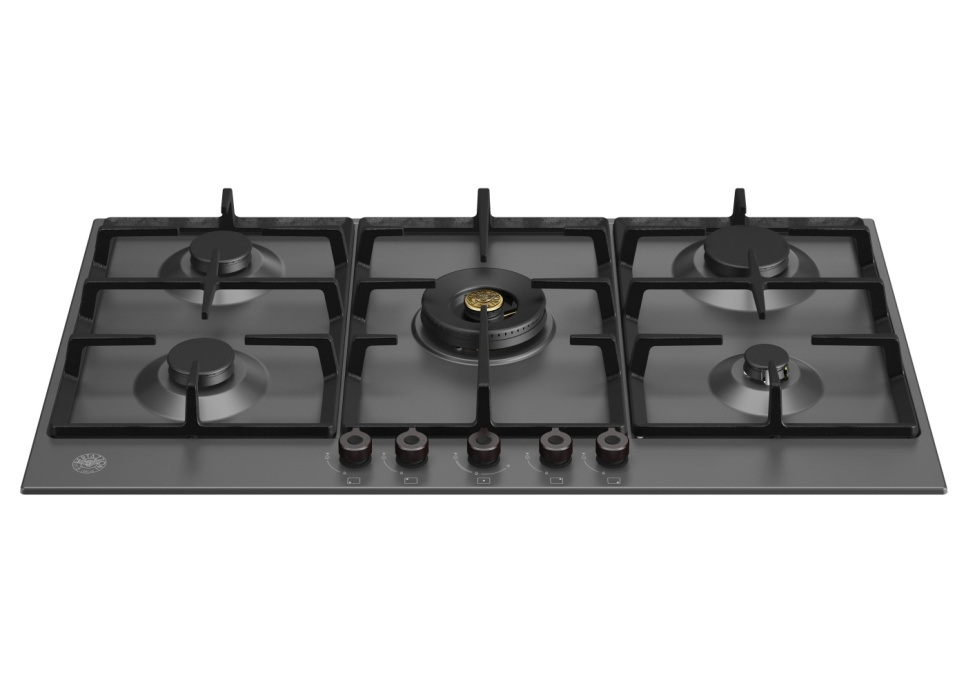 Mattamusta kaasuliesi, 90 cm, Professional - Bertazzoni ryhmässä Grillit, Liedet & Uunit / Liedet / Kaasu- ja induktiokeittotasot @ KitchenLab (1403-20786)