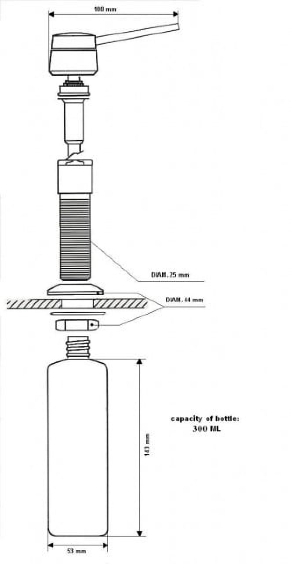 Pesuainepumppu teräs Pesuainepumppu teräs