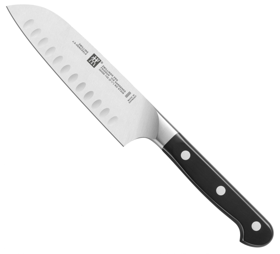 Oliivi Santoku-veitsi, 14cm - Zwilling Pro ryhmässä Ruoanlaitto / Keittiöveitset / Santoku-veitset @ KitchenLab (1418-12876)