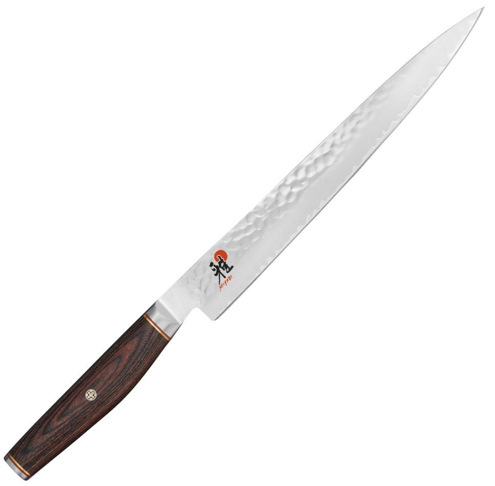 6000 MCT Sujihiki, fileerausveitsi 24cm - Miyabi ryhmässä Ruoanlaitto / Keittiöveitset / Fileointiveitset @ KitchenLab (1418-12891)