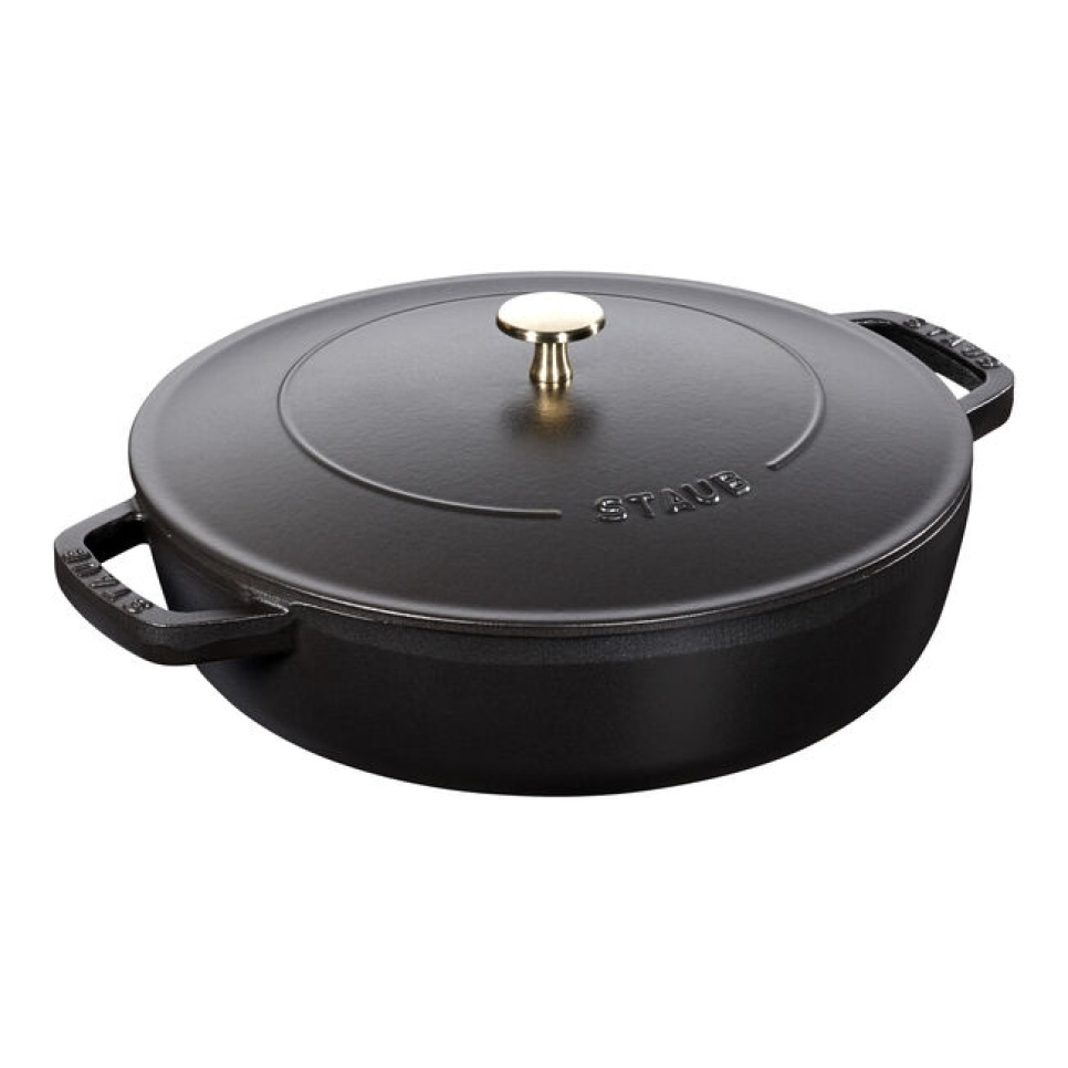 Paistokasari, Chistera, Musta - Staub - 28 cm ryhmässä Ruoanlaitto / Paistoastiat / Paistokasarit @ KitchenLab (1418-13072)