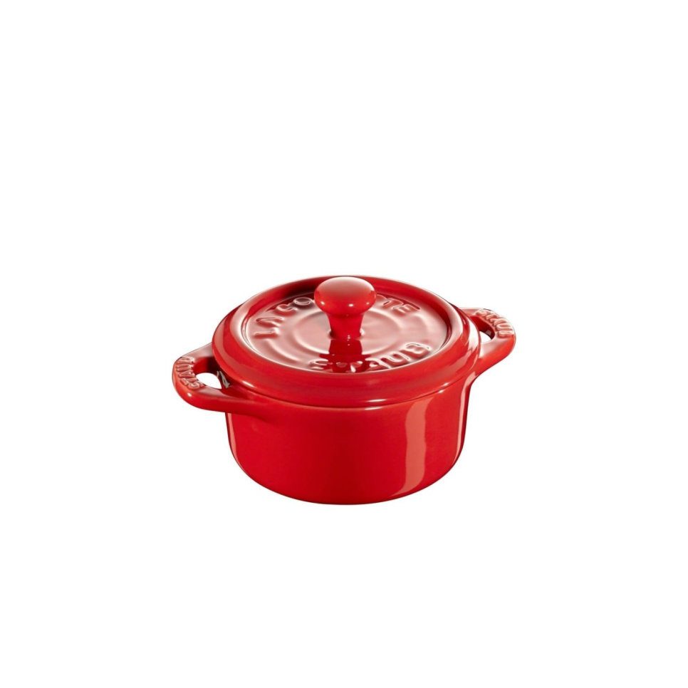 Minipata kivitavaraa, 10 cm, punainen - Staub ryhmässä Ruoanlaitto / Kattilat & Padat / Padat @ KitchenLab (1418-13520)