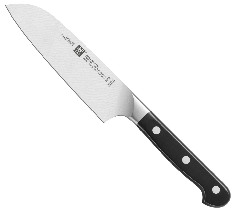 Santoku-veitsi, 14 cm - Zwilling Pro ryhmässä Ruoanlaitto / Keittiöveitset / Santoku-veitset @ KitchenLab (1418-14089)