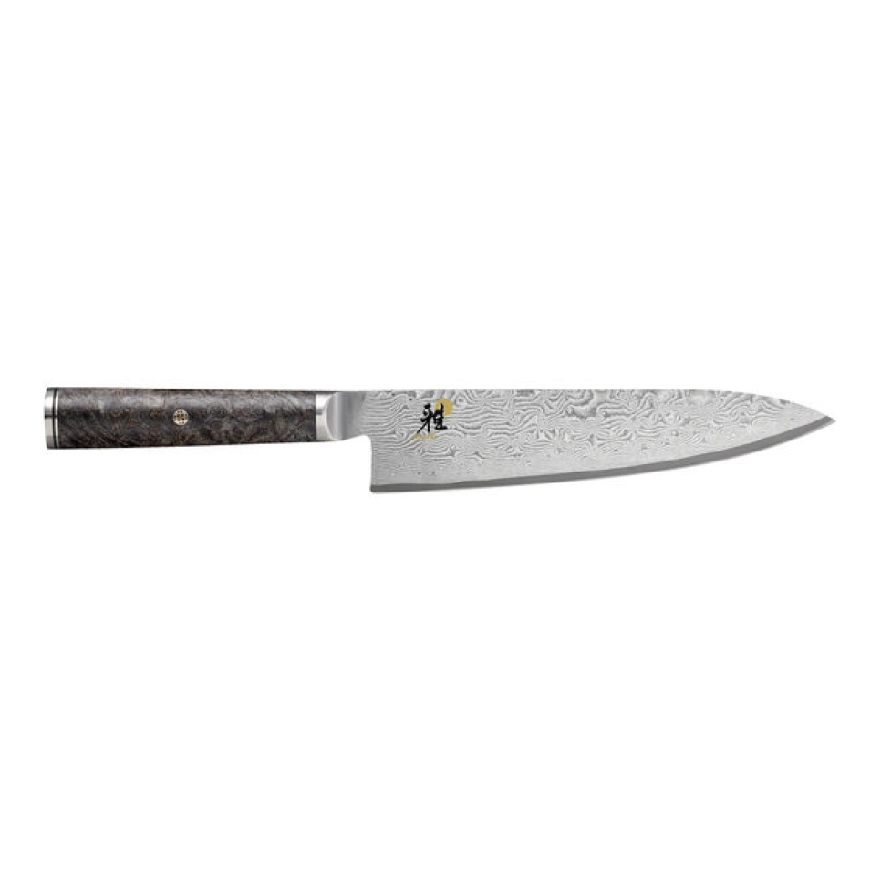 Gyuto 20 cm, 5000 MCD 67 Mustalla Vaahterakahvalla - Miyabi ryhmässä Ruoanlaitto / Keittiöveitset / Kokkiveitset @ KitchenLab (1418-27391)