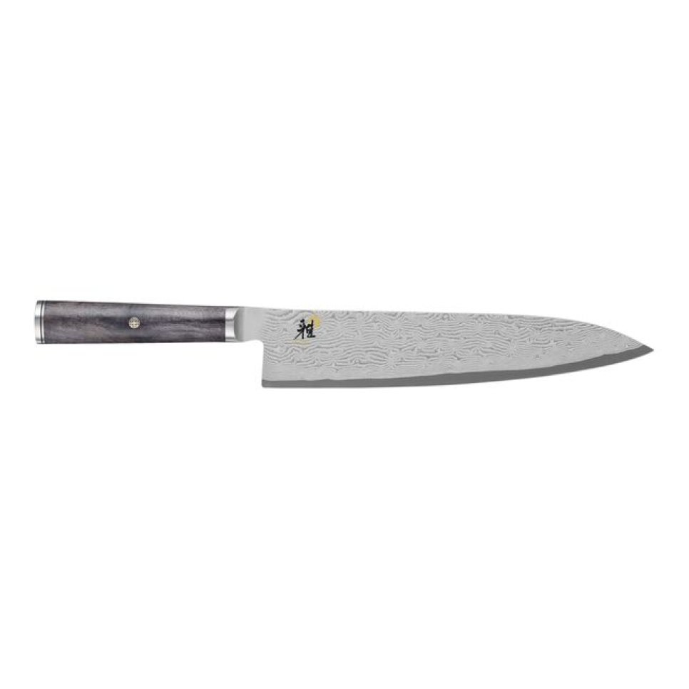 Gyuto 24 cm, 5000 MCD 67 Mustalla Vaahterakahvalla - Miyabi ryhmässä Ruoanlaitto / Keittiöveitset / Kokkiveitset @ KitchenLab (1418-27392)
