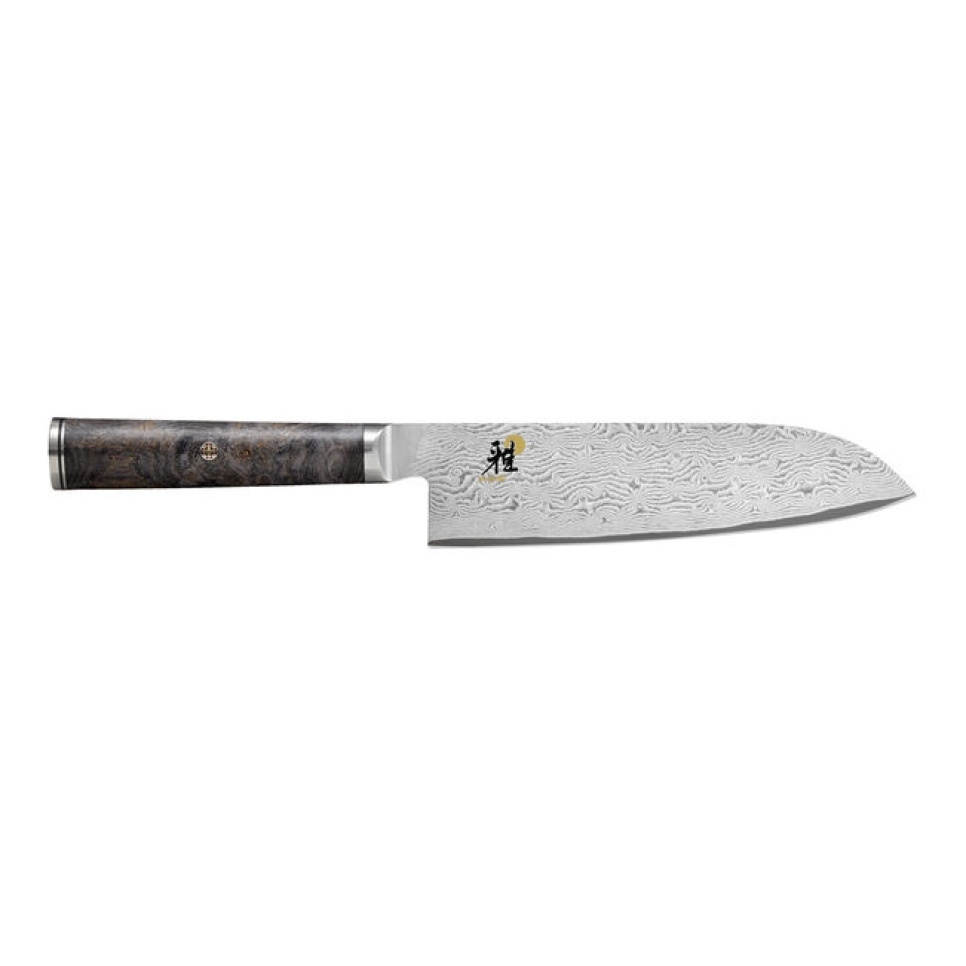 Santoku 18 cm, 5000 MCD 67 Mustalla Vaahterakahvalla - Miyabi ryhmässä Ruoanlaitto / Keittiöveitset / Santoku-veitset @ KitchenLab (1418-27393)