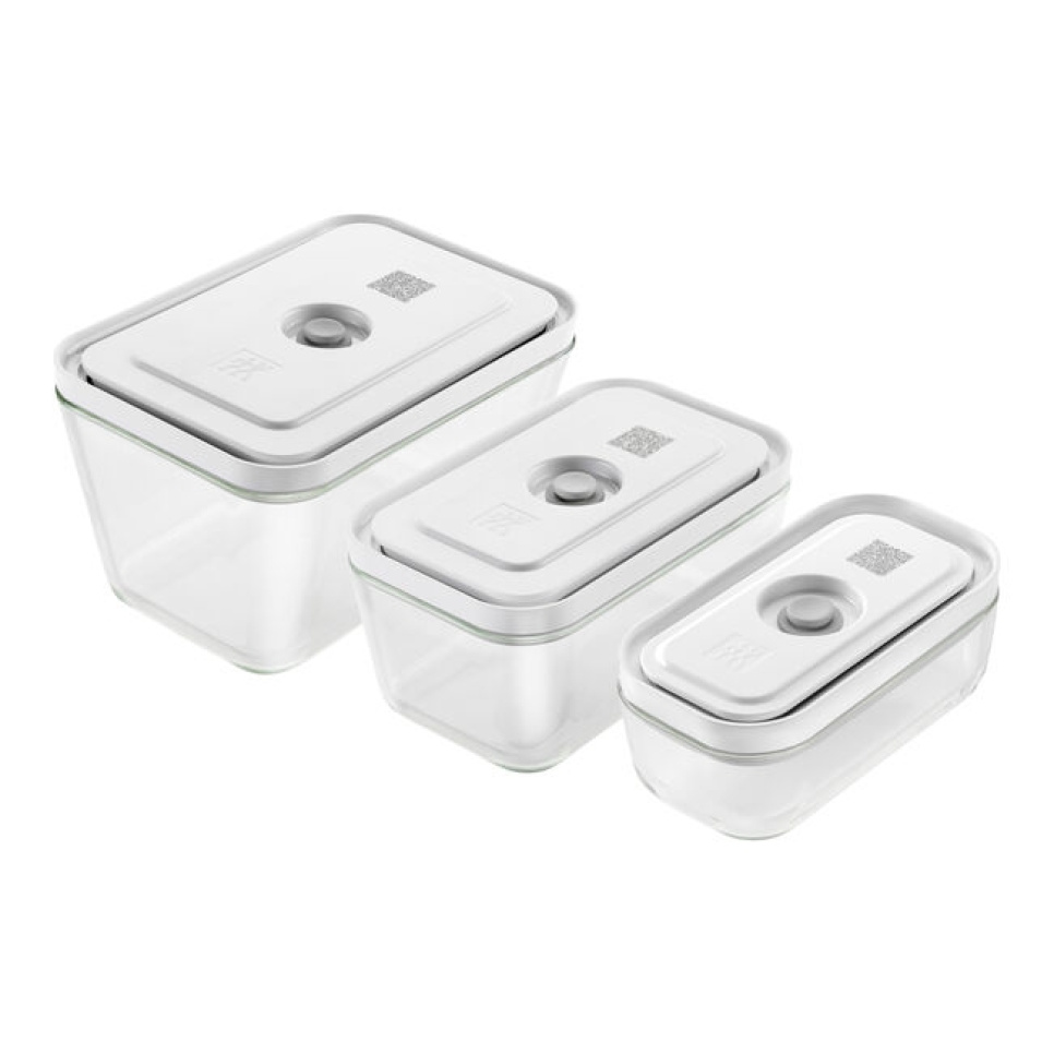 Tyhjiörasia Borosilikaattilasia, Fresh & Save, 3-pack - Zwilling ryhmässä Ruoanlaitto / Keittiövälineet / Säilytys @ KitchenLab (1418-27400)