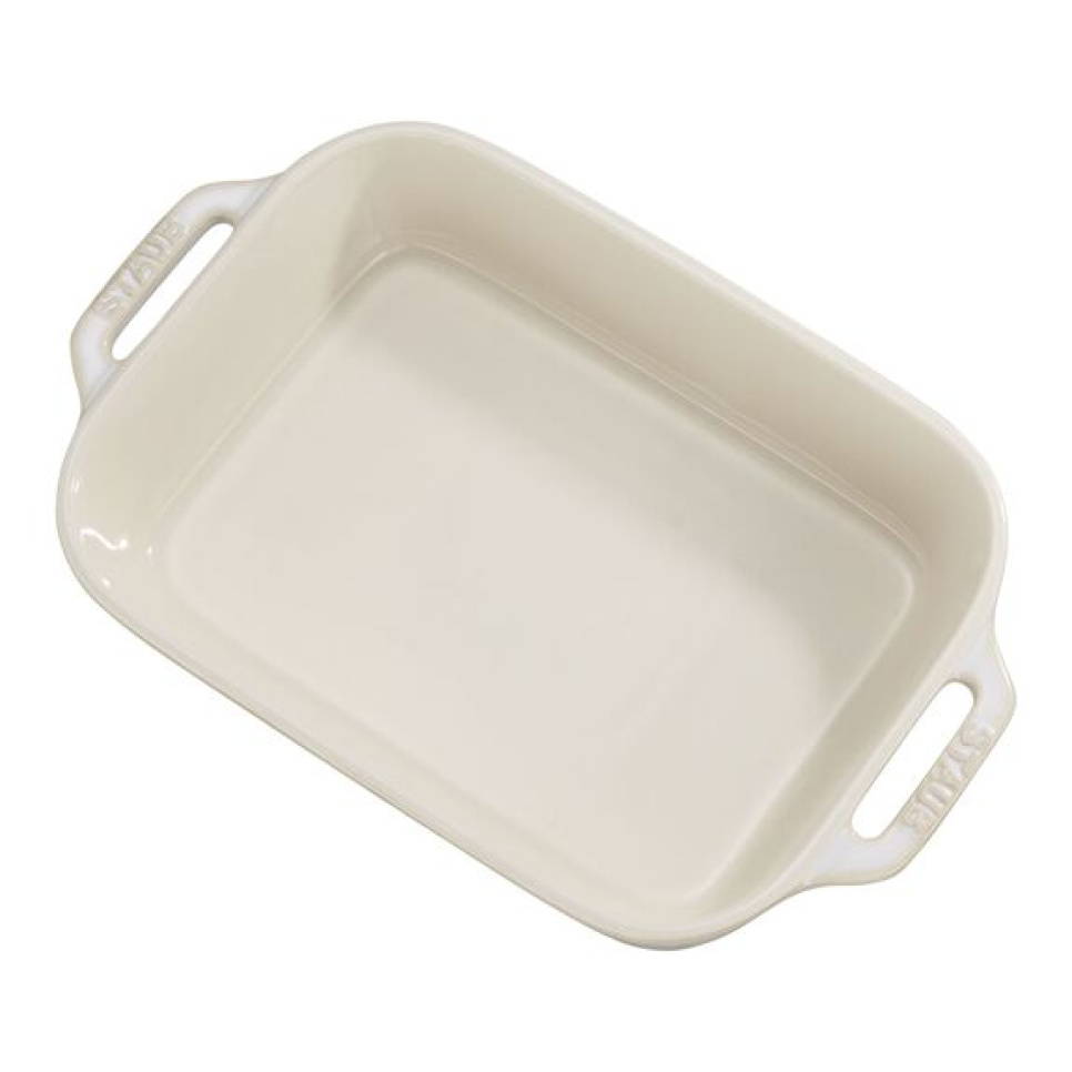 Suorakulmaiset leivonta-astiat, 2-pack, 20x16cm ja 27x20cm - Staub