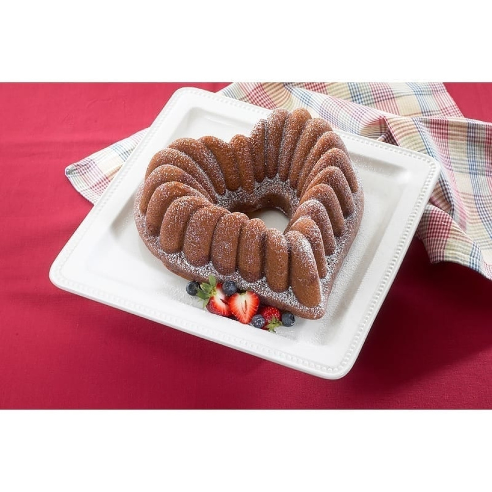 Kakkuvuoka, Elegant Heart Bundt - Nordic Ware