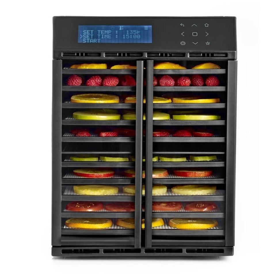 Kuivauskaappi, 10 lautasta kaksoisajastimella - Excalibur