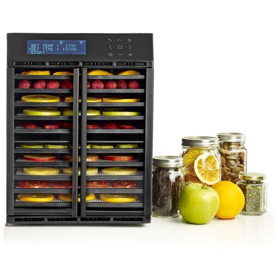 Kuivauskaappi, 10 lautasta kaksoisajastimella - Excalibur