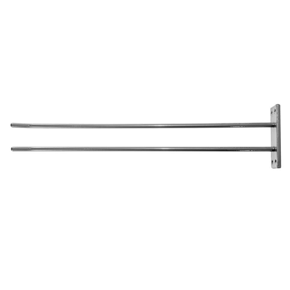 Lasilipustin seinän kiinnitystä varten - hopea, 4 lasia - Hippie de Luxe