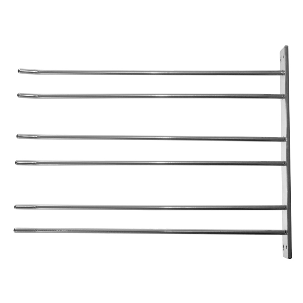 Lasilipustin seinän kiinnitystä varten - hopea, 12 kpl lasi - Hippie de Luxe