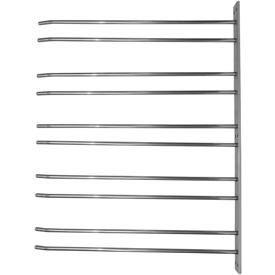 Lasin ripustimet seinäkiinnitykseen - hopea, 20 lasia - Hippie de Luxe