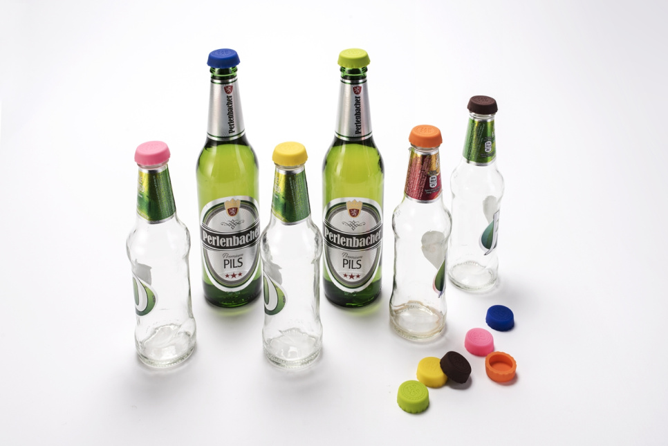 Korkit silikonissa, 6-pakkaus - Cellardine