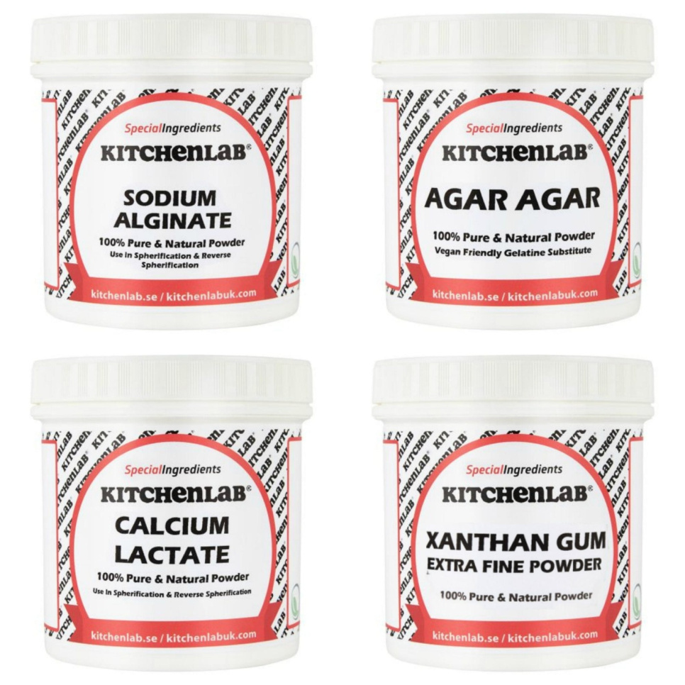 Molekyyligastronomia: raaka-ainepaketti - The Kitchen Lab ryhmässä Ruoanlaitto / Molekyyligastronomia / Aloituspakkaus molekyyligastronomiaan @ KitchenLab (1429-12644)