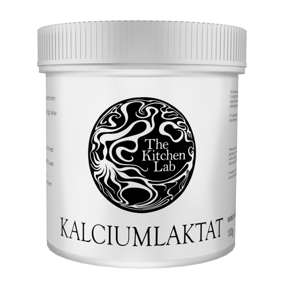 Kalsiumlaktaatti (E327) - The Kitchen Lab ryhmässä Ruoanlaitto / Molekyyligastronomia / Molekyyliset ainesosat @ KitchenLab (1429-16781)