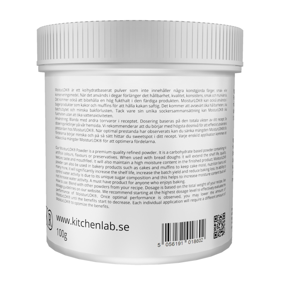 MoisturLOK® (jauhe) - The Kitchen Lab - 100 g