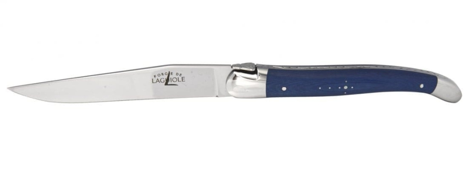 6 käsintehdyn pihviveitsen sarja, micarta-kahvat - Forge de Laguiole 6 käsintehdyn pihviveitsen sarja, micarta-kahvat - Forge de Laguiole
