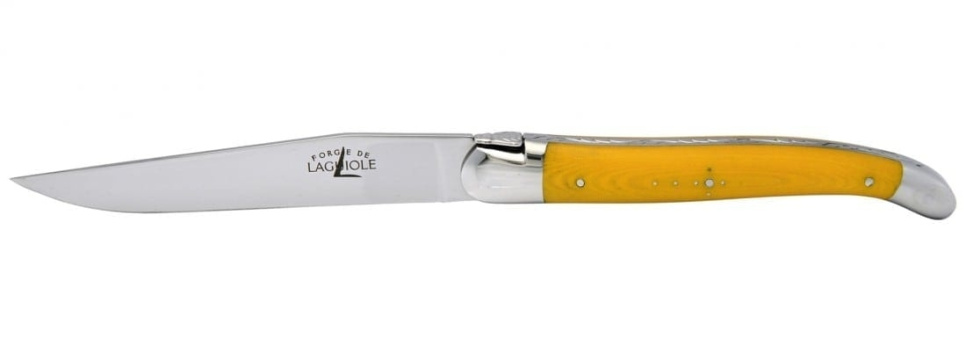 6 käsintehdyn pihviveitsen sarja, micarta-kahvat - Forge de Laguiole 6 käsintehdyn pihviveitsen sarja, micarta-kahvat - Forge de Laguiole