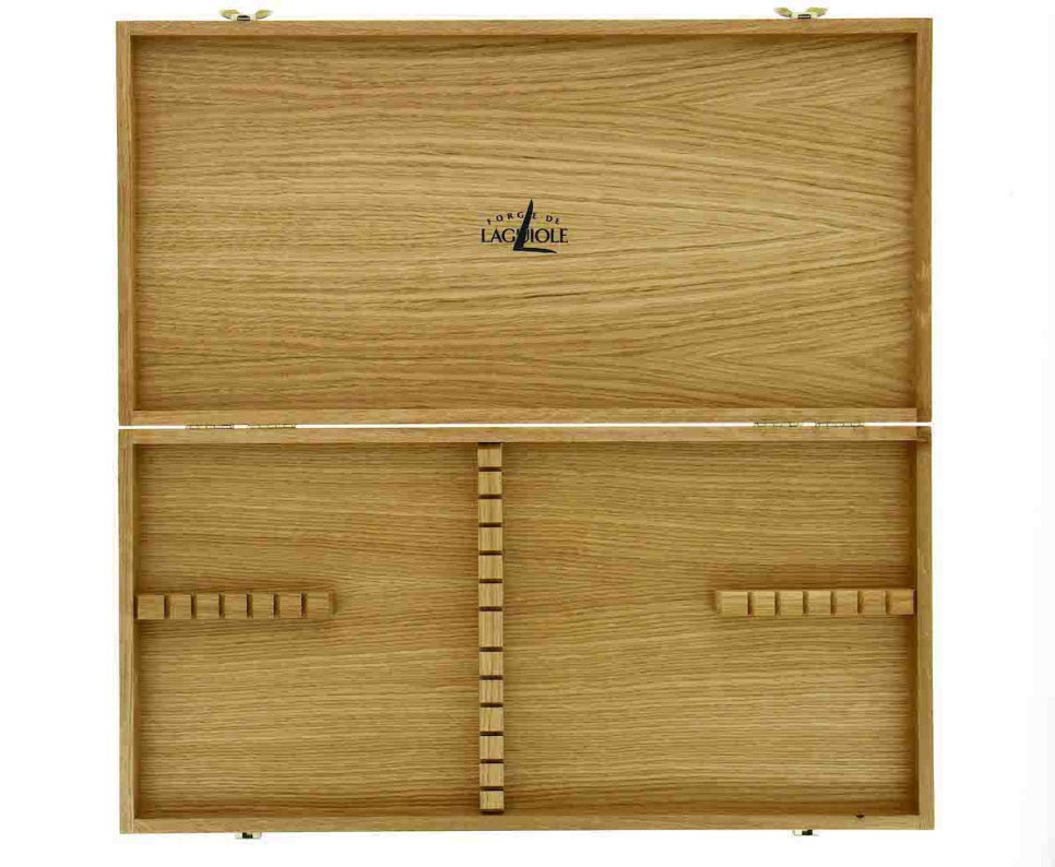 Ruokailuvälinesarja 03, luukahva, kiillotettu, Tradition - Forge de Laguiole