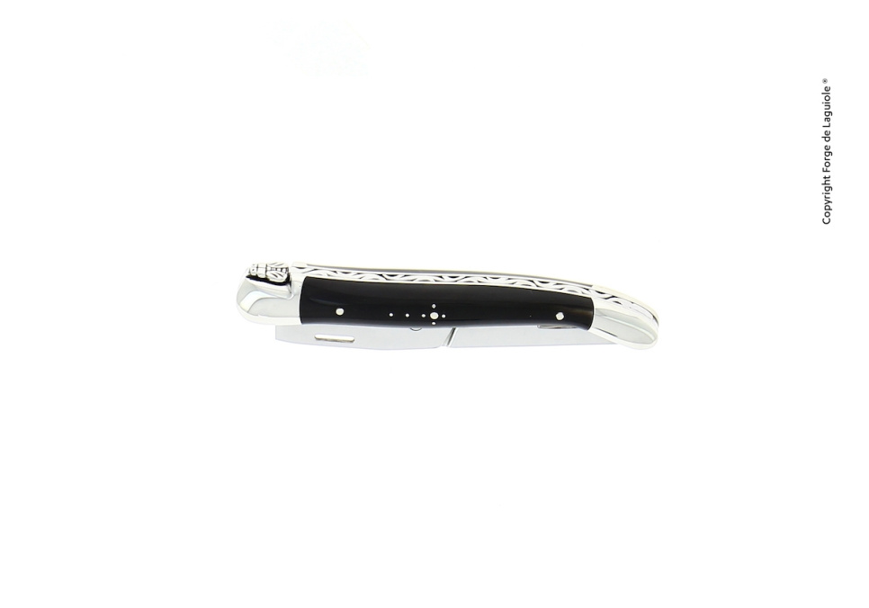 Sikarinuuska, Tumma sarvi kahva, kiillotettu - Forge de Laguiole