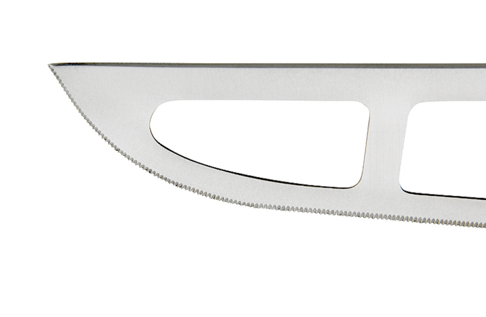 Juustoveitsi, eebenpuu kahva, kiillotettu, R. Barthélemy - Forge de Laguiole