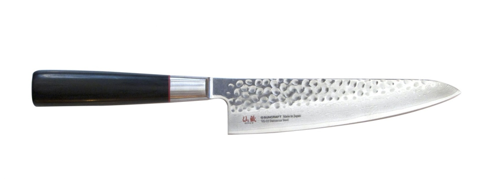 Senzo Santoku veitsi, 15cm - Suncraft ryhmässä Ruoanlaitto / Keittiöveitset / Santoku-veitset @ KitchenLab (1450-13158)