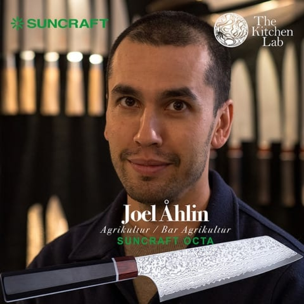 Pieni santoku, 14,5 cm - Suncraft Octa Pieni santoku, 14,5 cm - Suncraft Octa