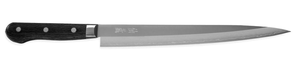 Sujihiki, japanilainen veitsi, 24 cm - Suncraft Warikome ryhmässä Ruoanlaitto / Keittiöveitset / Lohi- ja kinkkuveitset @ KitchenLab (1450-24405)